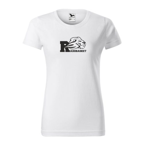 MHS Rado Basket női pamut póló, fehér