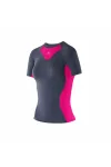 Zeropoint-Athletic-Noi-Kompresszios-Rovid-Ujju-Felso-szurke-fekete-