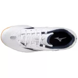 Mizuno Wave Drive 9 asztaliteniszes cipő (81GA220514) White/Blue/Gold 