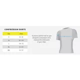 Zeropoint-Athletic-Ferfi-Kompresszios-Hosszu-Ujju-Felso-fekete-feher-narancssarga