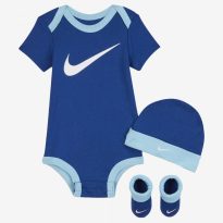 Nike Swoosh Body baba ruha szett, kék (LN0072-C3L)