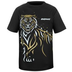 Donic-T-Shirt-Tiger-fekete-polo