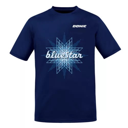Donic-T-Shirt-Bluestar-kek-polo