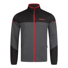 Donic-Tracksuit-jacket-CRAFT-gyerek-melegito -felso-(melange-piros)