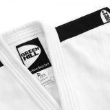 Greenhill-judo-ruha-IJF-Approved-feher-SLIM-FIT-180-CM