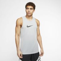   Nike Dri-Fit kosárlabda ujjatlan póló, szürke (BV9387-077)