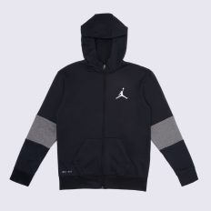 Jordan Therma Black Junior kapucnis pulóver, fekete (957838-023)