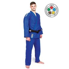 Greenhill judo ruha, IJF Approved, kék, SLIM FIT