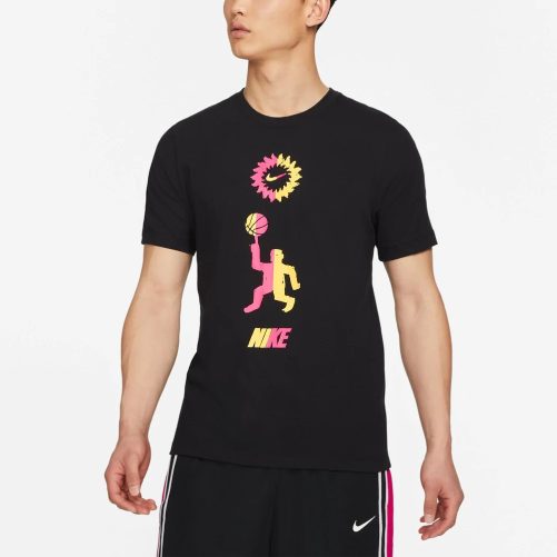 Nike Basketball Dri-Fit "Festival" póló, fekete (DD0803-010)